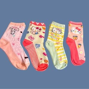 HK girls socks set